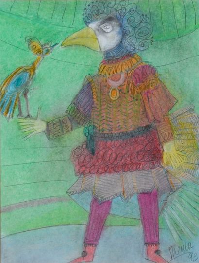 Blasco MENTOR (1919-2003) 
Birdman, 1993...