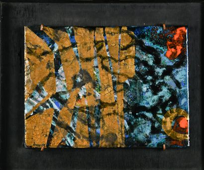 Myriam BROS (1918-2003)
Untitled, 1979
Enameled...