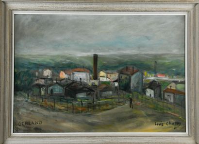 Louis CHAPUY (1882-1967)
Landscape at Gerland,...