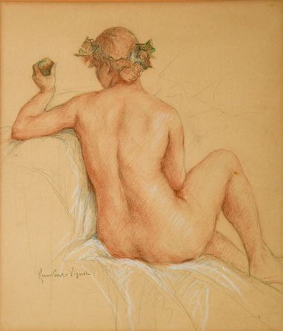 Léonie HUMBERT-VIGNOT (1878-1960)
Nude with...