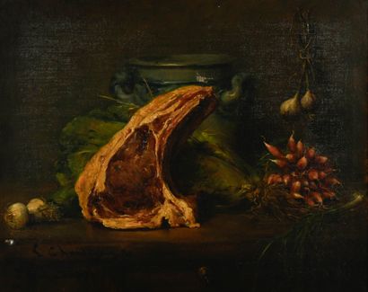 Jules CHARDIGNY (1842-1892)
The prime rib,...