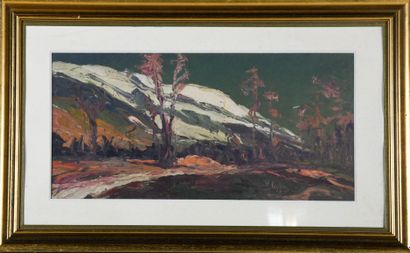 Pierre CALES (1870-1961) known as l'Abbé
Paysage...