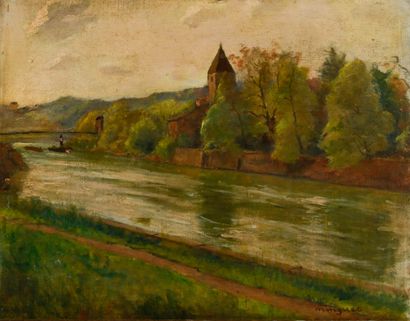 Alexandre MINGUET (1865-1943)
Île Barbe and...