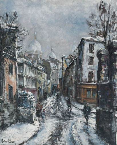 Raymond BESSE (1899-1969)
Paris, Montmartre...