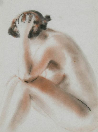 Yvonne ROIRET-GONTARD (1921-2011)
Seated...
