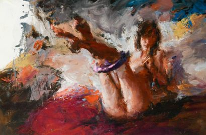 Manuel LÉONARDI (Born 1961)
Marine, 2015
Oil...