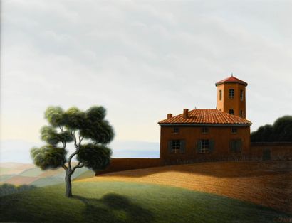 Claudius CHANEL (1905-2003)
Fortified house...