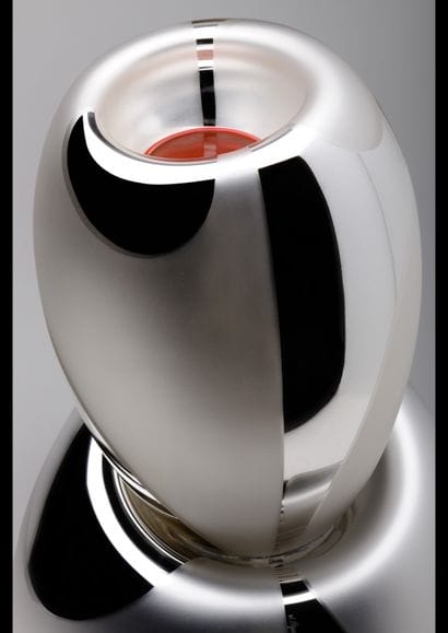 HEADLESS - Verre soufflé à la canne, argenture,...
