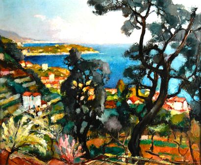 A. DUBOIS (Provencal school of the 1950s/1960s)
Seascape...