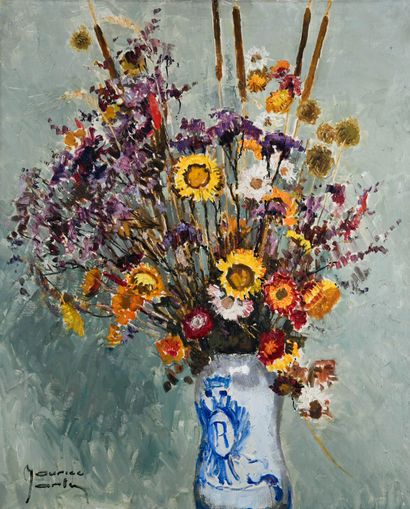 Maurice MARTIN (1894-1978) 
Large bouquet...