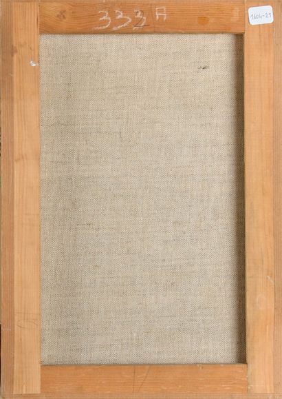 1960s Nude School
Untitled, 1961
Oil on paper,...