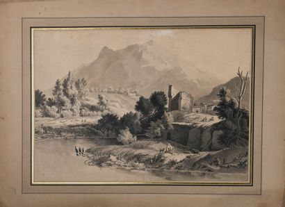 Early 19th century French school
Bucolic...