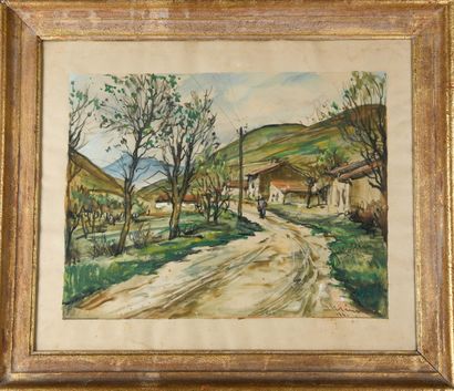 Émile MÉNÉTRIER (1893-1980)
Entrance to a...