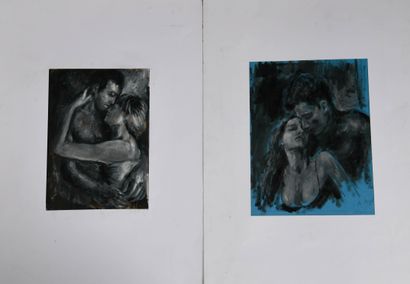 Bernard PAYS (born 1940)
The kiss
Oil on...