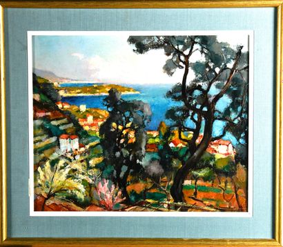 A. DUBOIS (Provencal school of the 1950s/1960s)
Seascape...