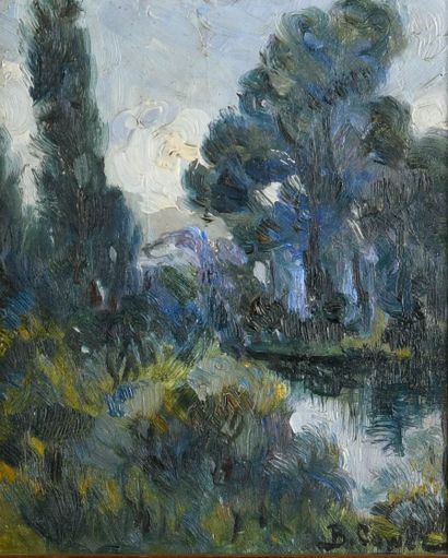 Bernard COWEZ (1929-2016)
Country landscape...
