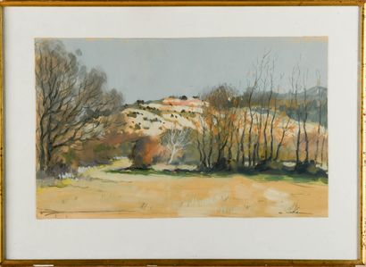 E. MARA or HARA (20th century)
Provence landscape...