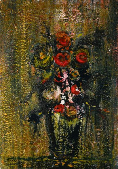 Josette GUILLOU (20th century)
Emaux Jaune
Oil...