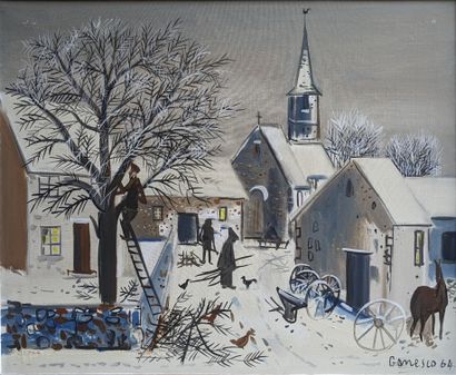 Alexandre GANESCO (1910-1979)
Villebret (Allier)...
