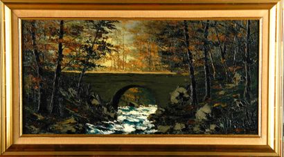 Paul GOBERT (1891-1963)
The Bridge at the...
