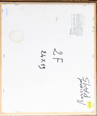 Bernard PAYS (b. 1940)
Untitled
Mixed media,...