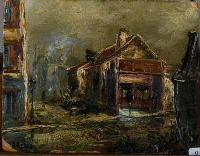 Raymond BESSE (1899-1996)
Le bistrot sur...