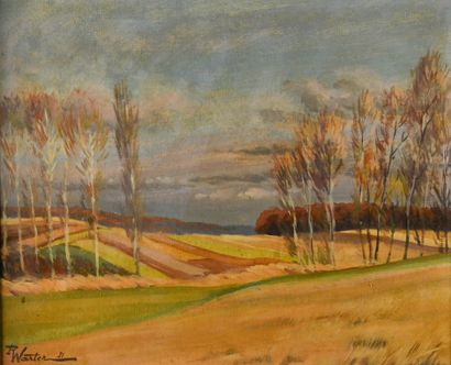 Robert WARTER (1914-2004)
Alsace Landscape...