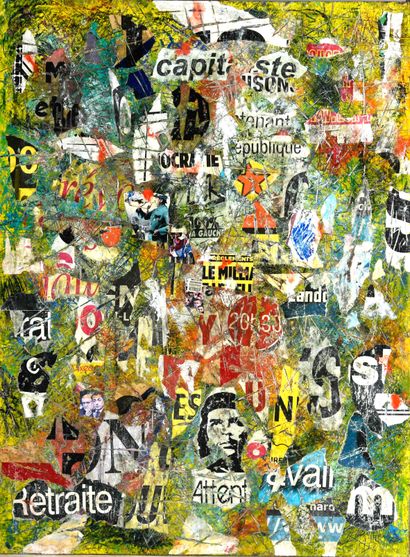 Bernard PAYS (b. 1940)
Untitled
Mixed media,...