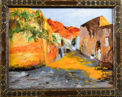 Michelle GOURLOO (born 1947)
Village at the...