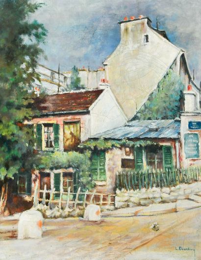 L. EBURDERY (Paris school of the 1950s)
Paris,...