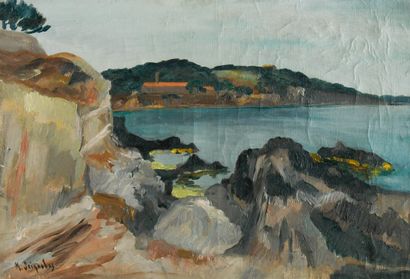Marcel SEIGNOBOS (1892-1972)
Seaside in the...