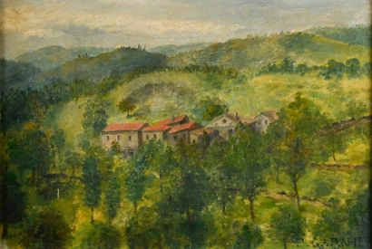 Pierre GARNIER (1847-1937)
The hamlet in...