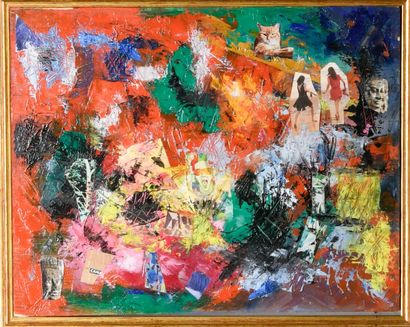 Bernard PAYS (b. 1940)
Untitled
Mixed media,...