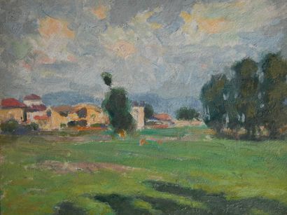 Hippolyte LÉTY (1878-1959)
Summer in Estrablin...