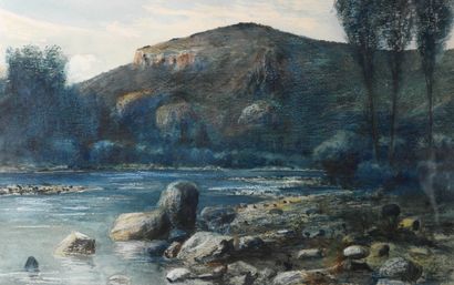 Louis VISSAGUET (1880-1956)
The Loire in...