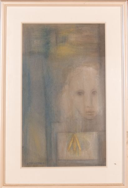 Jean SAUSSAC (1922-2005)
Portrait of a Young...
