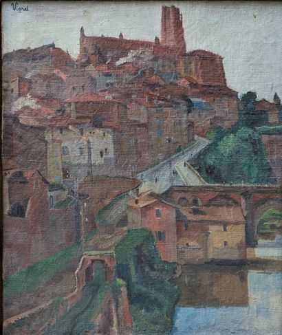 VIARD (French school of the 1940s)
Albi,...