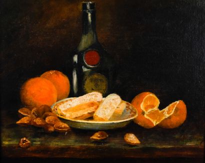 Late 19th century French school
Still lifes...