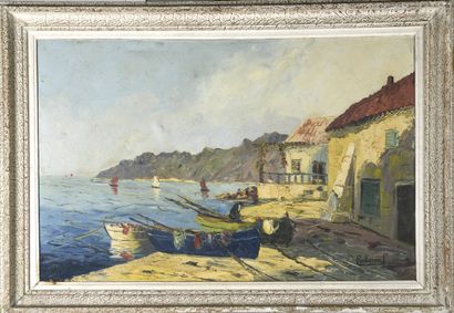 ROBERVAL (Provencal school, 1950s)
Fishing...