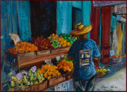 Hervé GHIO (born 1963)
The Fruit Merchant,...