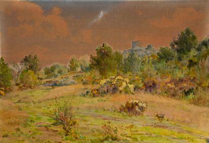 Casimir RAYMOND (1870-1965)
Country landscape...