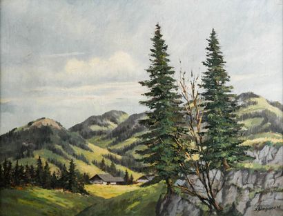 J. WAGNER (Swiss school, mid-20th century)
La...