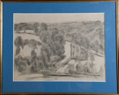 Léon DETROY (1859-1955)
Country landscape...