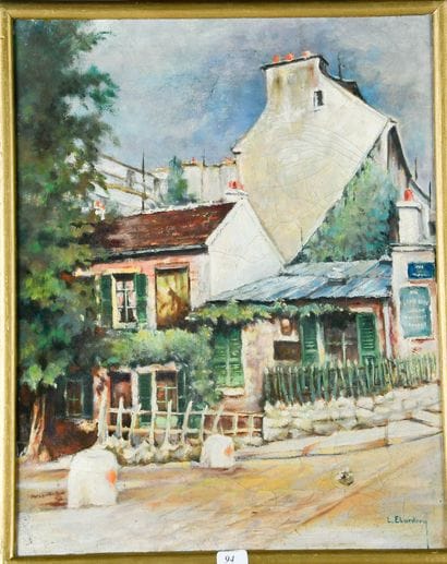 L. EBURDERY (Paris school of the 1950s)
Paris,...