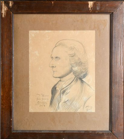 Ferdinand BAC (1859-1952)
Jean-Jacques Rousseau,...