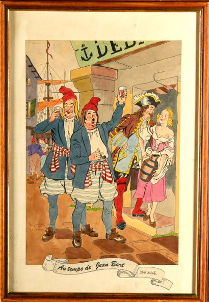 French school of the 1940s/1950s
At the time...