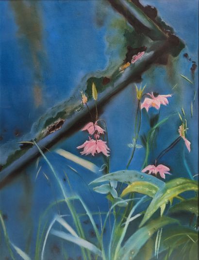Marie-Claude BOLLAND (1938-2002)
Wild flowers
Pastel
53.5...