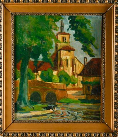 André-Pierre MARTIN (1897-1973)
Washerwoman...
