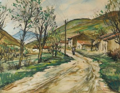 Émile MÉNÉTRIER (1893-1980)
Entrance to a...