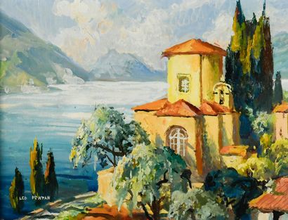Léo FONTAN (1884-1965)
Manor house near a...